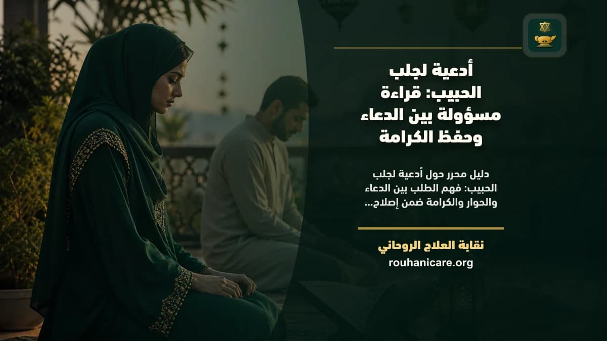 خطة آمنة للتفكير في أدعية لجلب الحبيب قبل التواصل