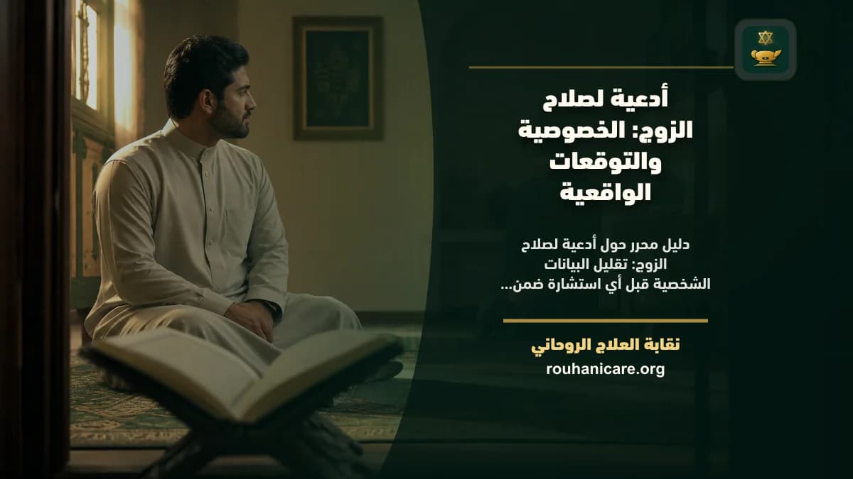 أدعية لصلاح الزوج: الخصوصية والرسوم والتوقعات الواقعية