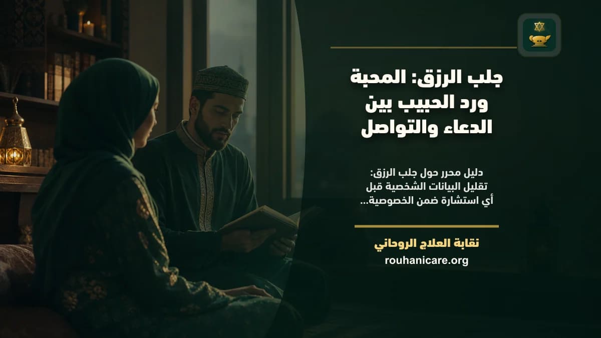 جلب الرزق: المحبة ورد الحبيب بين الدعاء والتواصل