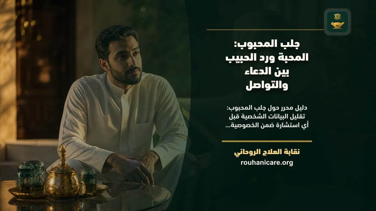 جلب المحبوب: المحبة ورد الحبيب بين الدعاء والتواصل