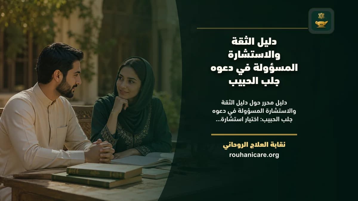 دليل الثقة والرسوم الواضحة في دعوه جلب الحبيب