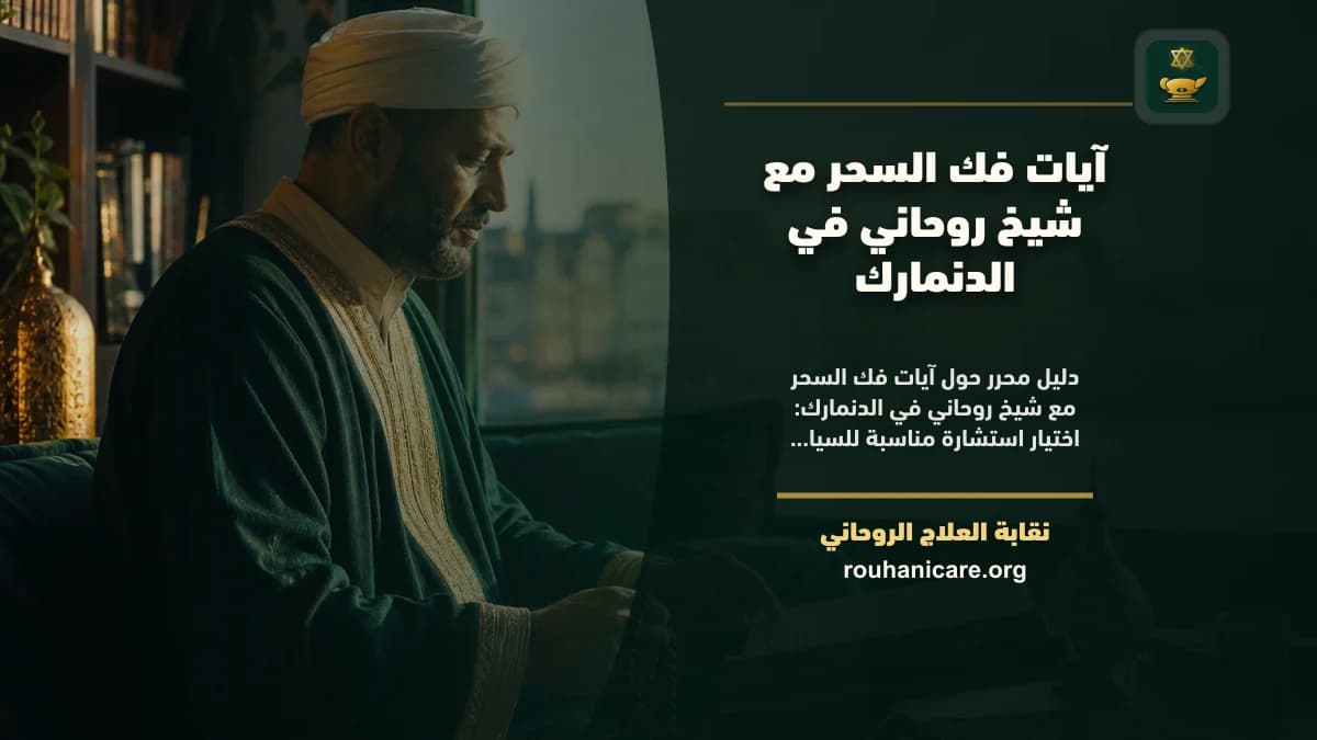 آيات فك السحر مع شيخ روحاني في الدنمارك