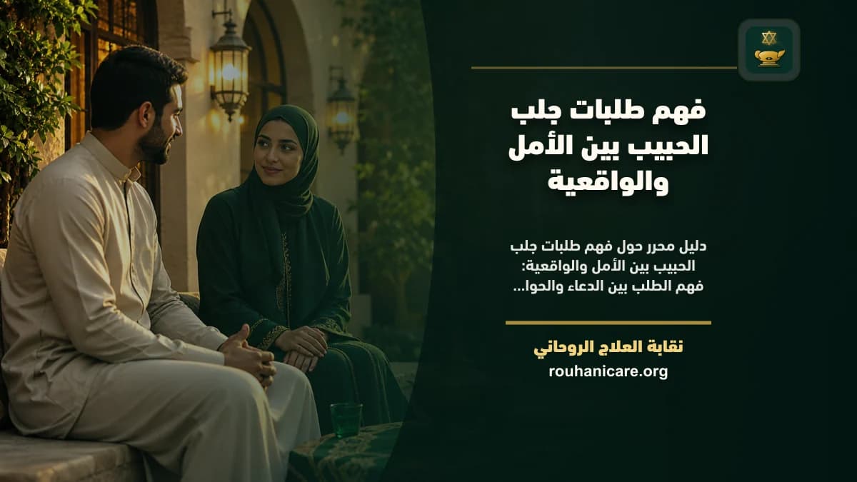 فهم طلبات جلب الحبيب بين الأمل والواقعية