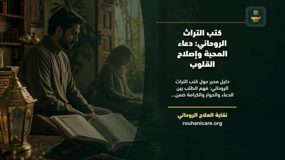 كتب التراث الروحاني: دعاء المحبة وإصلاح القلوب