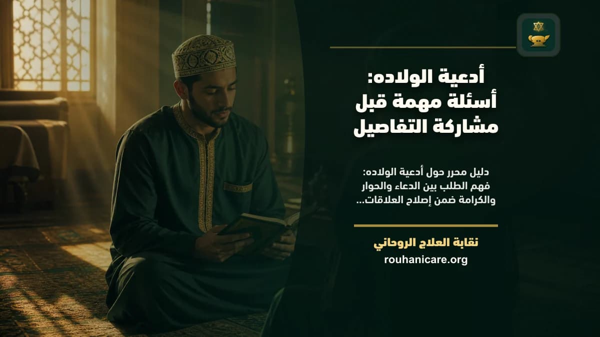 أدعية الولاده: أسئلة مهمة قبل مشاركة التفاصيل
