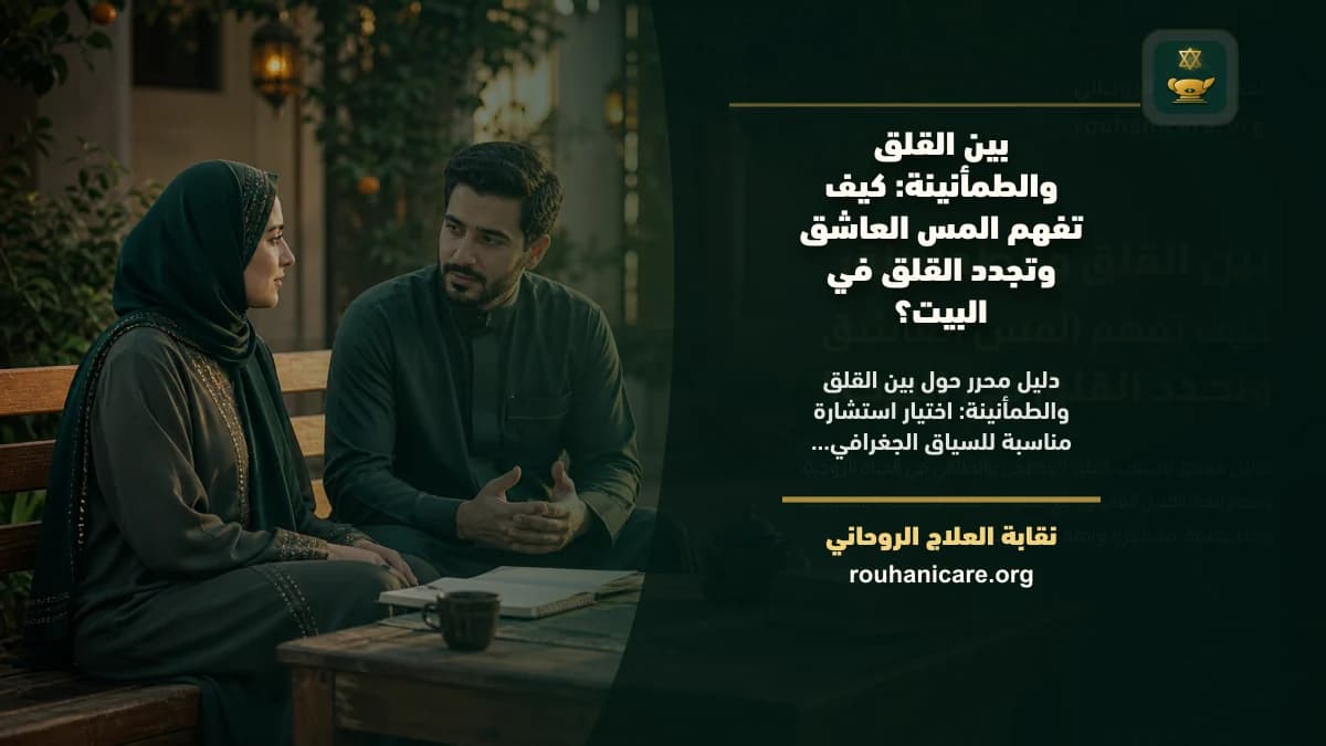 بين القلق والطمأنينة: كيف تفهم المس العاشق وتجدد القلق في البيت؟